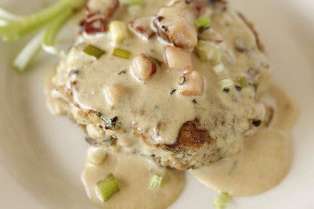 Bacon Scallion Cream Sauce