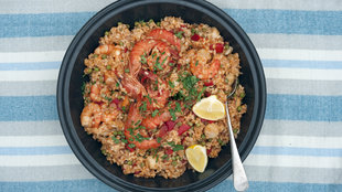 Image for Seafood Paella and Saffron Aioli