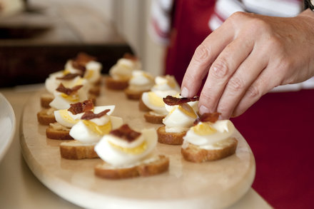 Image for Toasts With Egg and Bacon