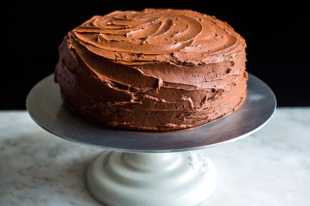 Image for Devil’s Food Cake With Black Pepper Buttercream