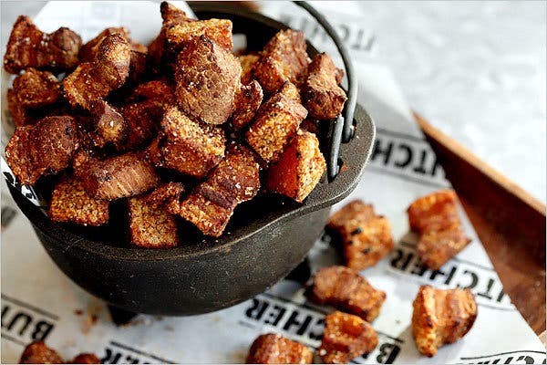 Pork Belly Cracklings