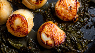 Image for Scallops With Sorrel Butter