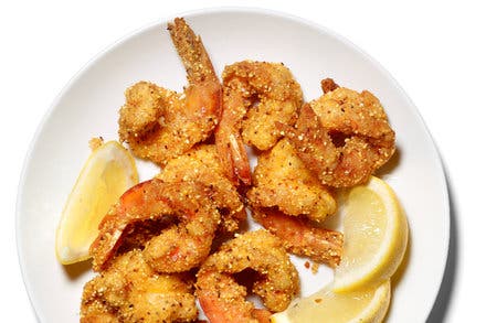 Cornmeal-Batter Shrimp