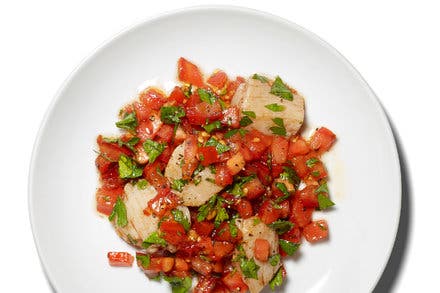 Scallop Salsa Cruda