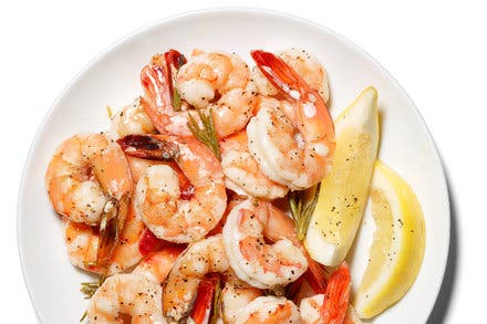 Roasted Shrimp With Rosemary and Lemon