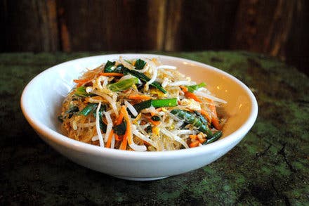 Stir-Fried Vegetarian Glass Noodles, Malaysian Hawker Style