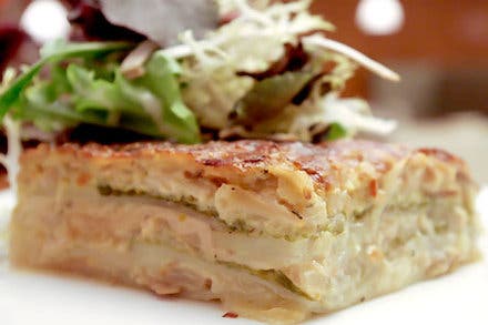 Cabbage and Mushroom “Lasagna”