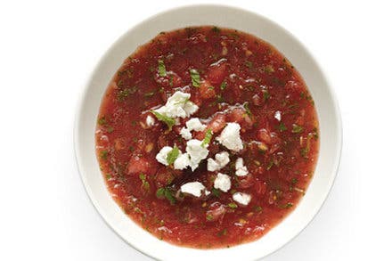 Watermelon-Cucumber Gazpacho