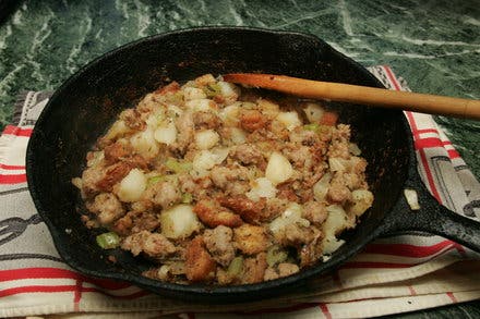 Sausage Stuffing With Summer Savory