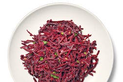 Raw Beets With Sherry Vinaigrette