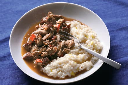 Chicken Bog With Middlins Risotto