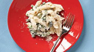 Image for Penne With Ricotta and Asparagus