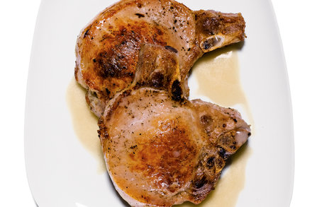 Image for Pork Chops With Rye-Bread Stuffing