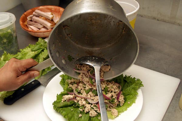 Chicken Larb