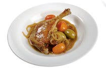 Braised Duck With Green Olives and Kumquats