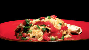 Image for Migas With Tortillas and Beans