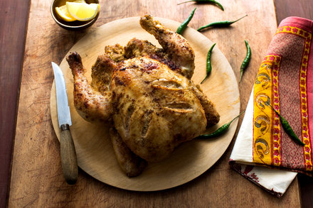 Image for Curried Roast Chicken, Durban Style