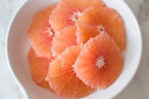 Grapefruit with Olive Oil and Sea Salt