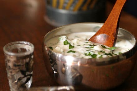 Cucumber and Cilantro Raita