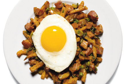 Image for BBQ Porkette With Fried Potatoes and Scallion Hash