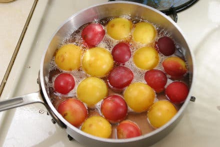 Brandied Plums