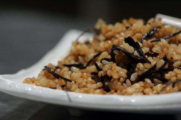 Brown Rice and Seaweed Salad