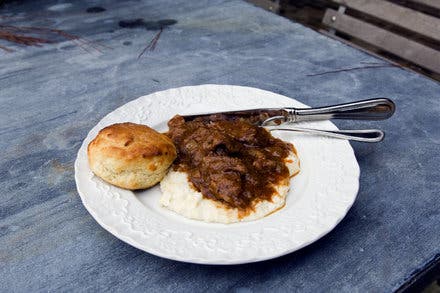 Pork Grillades and Grits