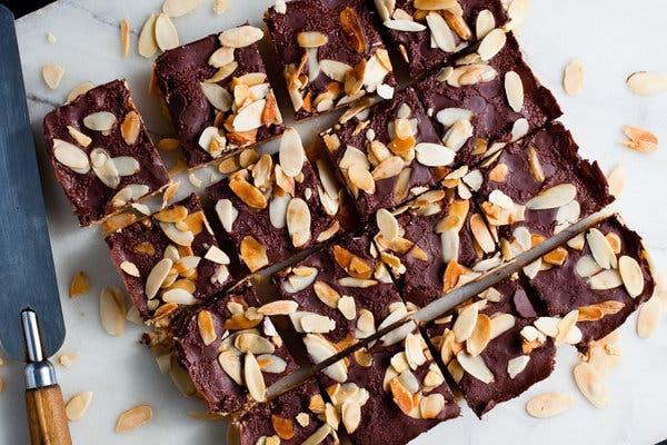 Almond and Goat Cheese Candy Bars