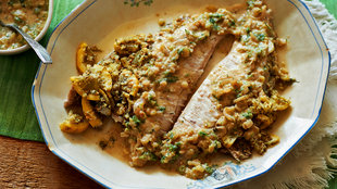 Image for Slow-Roasted Fish With Mustard and Dill