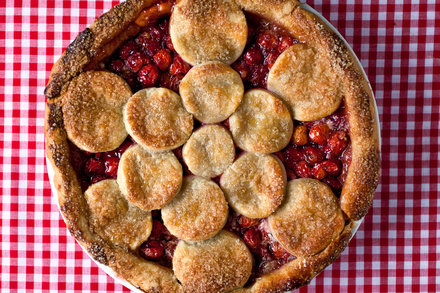 Image for Twice-Baked Sour Cherry Pie