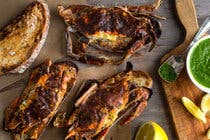 Soft-Shell Crab Toast