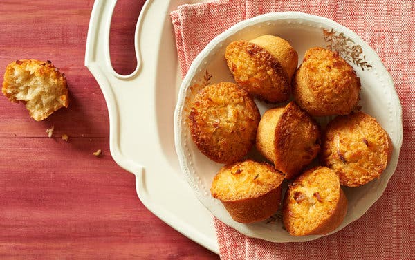 Brown Butter Coconut Financiers