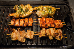 Image for Coconut Curry Chicken Skewers