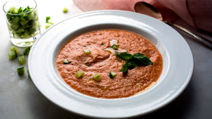 Image for Cold Tomato Soup with Farro