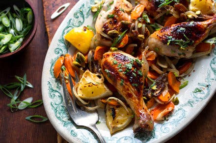 Sweet and Spicy Roast Chicken