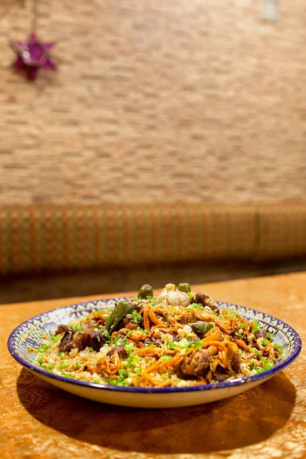 Bukharan Plov With Beef, Carrots and Cumin Seeds