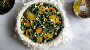 Image for Greek Beet and Beet Greens Pie