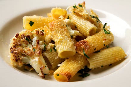 Rigatoni and Cauliflower al Forno