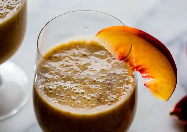 Peach Almond Smoothie