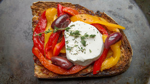 Image for Roasted Pepper Tartine