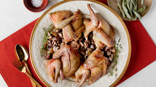 Image for Squab With Mushrooms and Pears