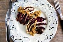 Radicchio With Walnut Anchovy Sauce