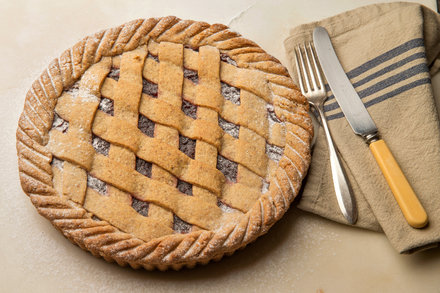 Image for Cranberry Linzer Torte