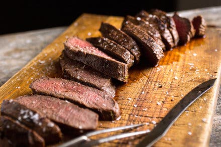 Marinated Venison Steaks