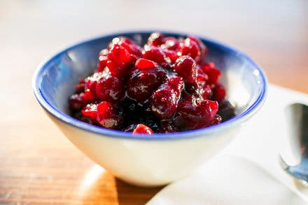 Cranberry Sauce With Pinot Noir