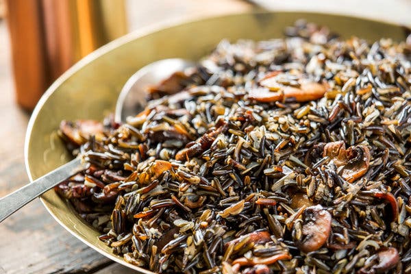 Wild Rice With Mushrooms