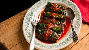 Image for Collard Greens Stuffed With Quinoa and Turkey