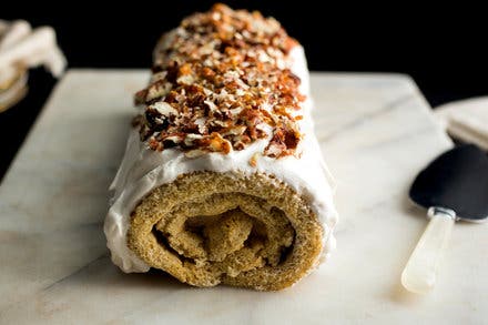 Gingerbread Bûche de Noël