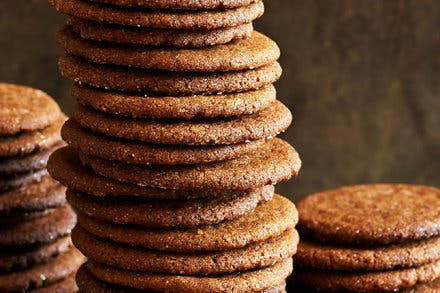 Bacon Fat Gingersnaps