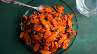 Image for Sautéed Spicy Carrots With Black Quinoa